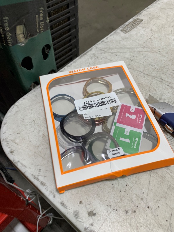 Photo 1 of [12 Pack] Watch Screen Protector for Galaxy Watch8 40mm, Soft TPU Watch Case Protective Cover for Samsung Galaxy Watch8 40MM(SM-L320)