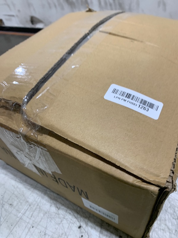 Photo 1 of 11.81" Brushed Gold Semi Flush Mount Ceiling Light, Modern Glass Drum Light Fixtures, 3-Light Golden Ceiling Lights for Hallway Entryway Bedroom Laundry Room Kitchen Dining Room Lighting, UL-Listed