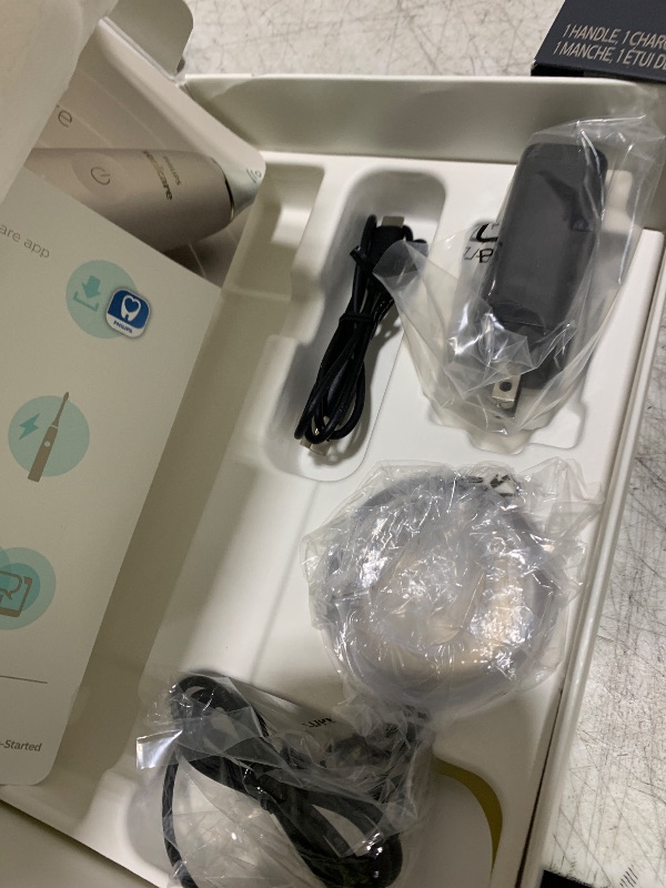 Photo 1 of Philips Sonicare DiamondClean 9900 Prestige Electric Toothbrush - with SenseIQ Technology and Advanced AI App, 5 Brushing Modes, 3 Intensity Levels, Charging Travel Case,Midnight Blue, Model HX9990/12