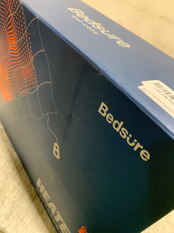 Photo 1 of Bedsure Heated Mattress Pad King Size - Dual Controller Electric Mattress Pad, Fast Heating Bed Warmer with Deep Pocket, 10 Heat Settings & 12 Hour Timer Auto Shut Off (King, 78"x80")