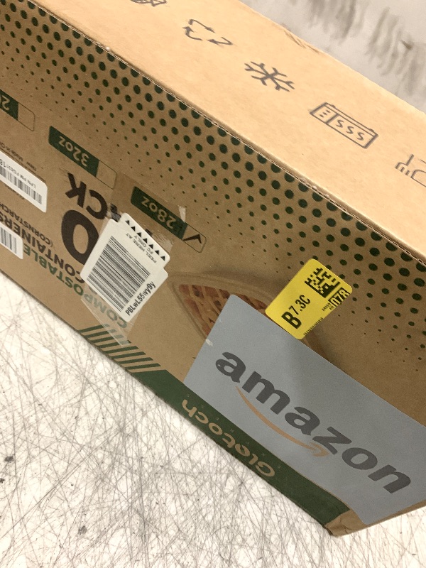 Photo 1 of 100 Piece (50 Pack) Meal Prep Containers with Lids, 28 oz Cornstarch Food Storage Containers Plant-based Lunch Box for Salad,BPA Free Plastic Take Out Containers Microwave and Freezer Safe