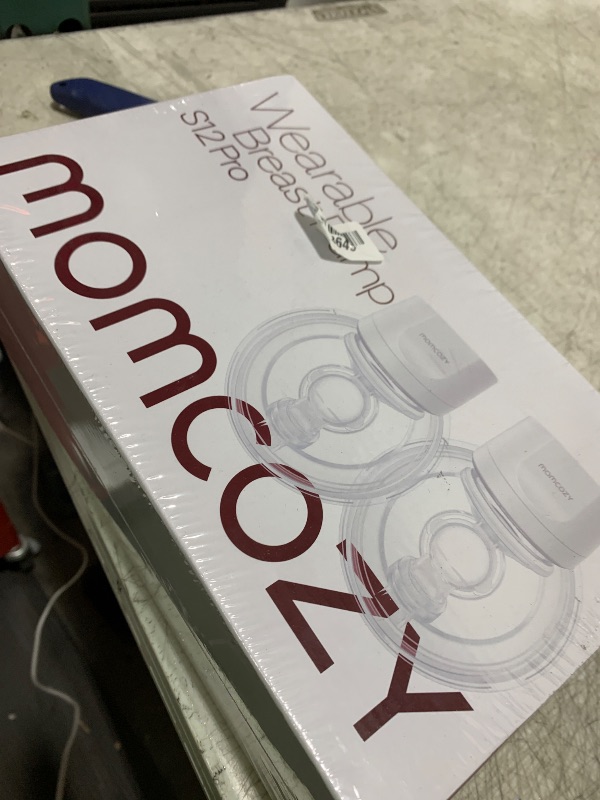 Photo 1 of Momcozy Portable Pump S12 Pro for Breastfeeding, 24mm, 2 Count, Crystal White
