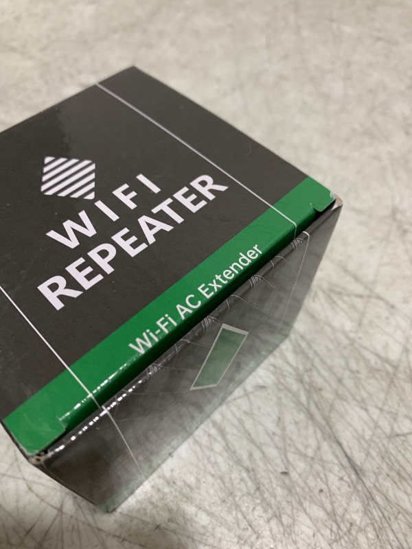 Photo 1 of WiFi Extender Signal Booster, Internet Wireless Repeater for Home Coverage up to 10000sq.ft and 35 Devices, 1200Mbps WiFi Booster with Ethernet Port, Dual Band 2.4G/5G, 4 Antennas