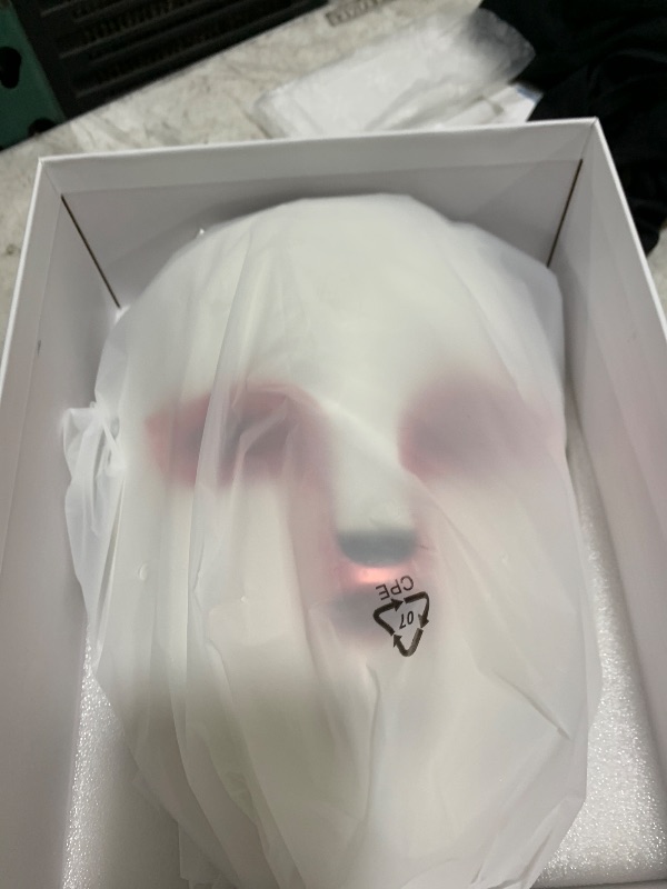 Photo 1 of Auxoliev FSA Eligible LED Face Mask Light Therapy,Red Blue Light Therapy for Face Wrinkles Acne Reduction,Rechargeable Home Beauty LED Mask with 4 Color