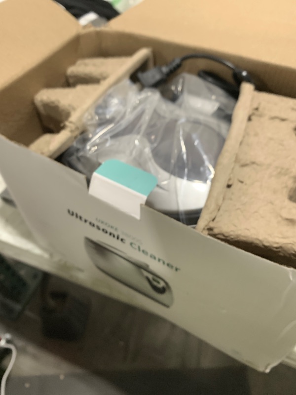 Photo 1 of UKOKE Ultrasonic Jewelry & Retainer Cleaner – Professional Ultrasonic Cleaner Machine for Dentures, Mouth Guards, Braces, Toothbrush Heads, Rings & Watches with Timer – Perfect Christmas Gift