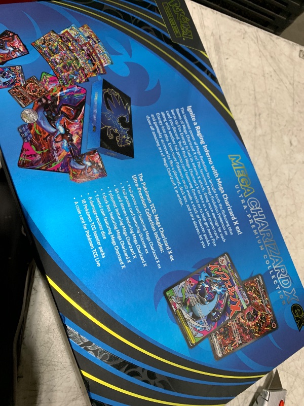 Photo 1 of Pokémon TCG: Mega Charizard X ex Ultra-Premium Collection
