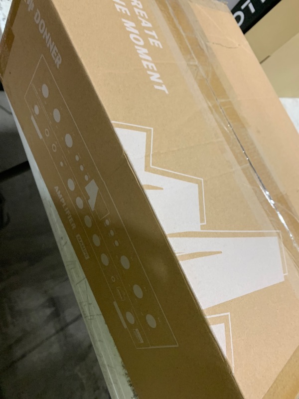 Photo 1 of Donner Stereo Receivers, Premium 1000W Peak Power 6 Channel Audio Amplifier with Bluetooth 5.3, USB, FM, 2 Mic-in, Echo, RCA, Optical/Coaxial Input for Home, Karaoke, Theater Speakers, MAMP6