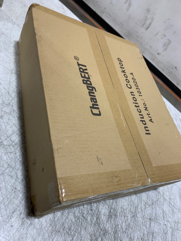 Photo 1 of ChangBERT Induction Cooktop, Commercial Grade Portable Cooker, Large 8” Heating Coil, Premium Stainless Steel Countertop Burner with NSF Certified, 10 Hours Timer Powerful 1800W Professional Hot Plate