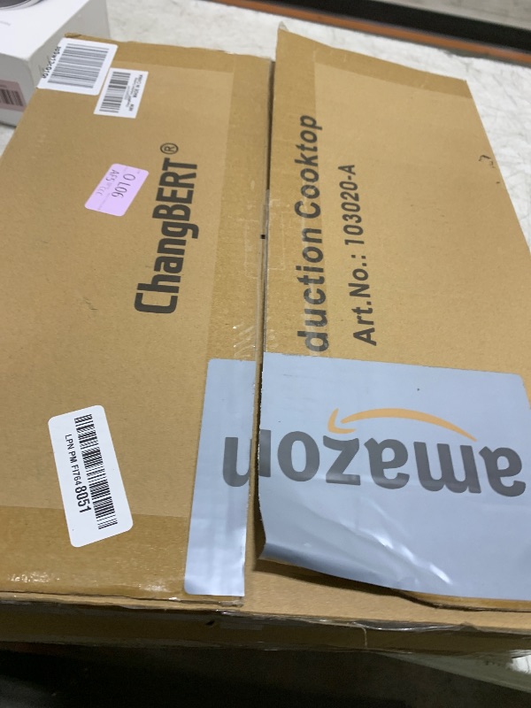 Photo 1 of ChangBERT Induction Cooktop, Commercial Grade Portable Cooker, Large 8” Heating Coil, Premium Stainless Steel Countertop Burner with NSF Certified, 10 Hours Timer Powerful 1800W Professional Hot Plate