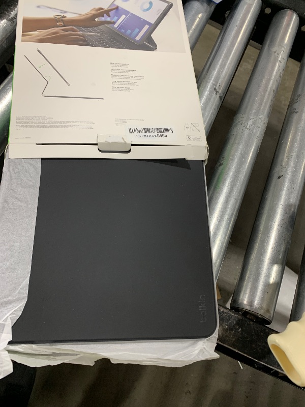 Photo 1 of Belkin Pro Keyboard Case w/Magnetic Stand, Backlit Bluetooth Keyboard, Multi-Gesture Controls, Magnetic Apple Pencil Storage Compatibility, & Multimedia Keys for iPad Pro 13" (M4/M5) - Black