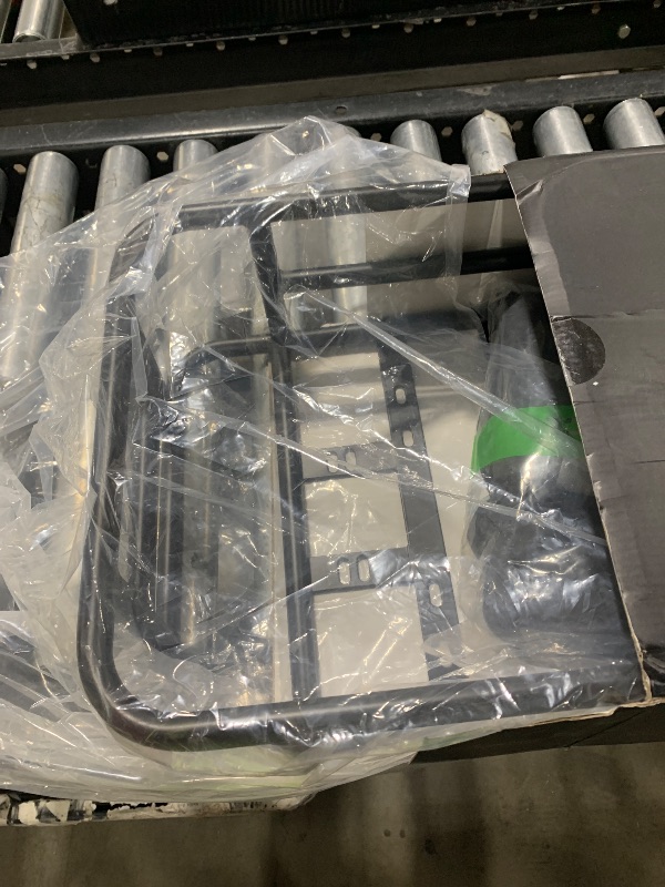 Photo 1 of RAYMACE Rear Rack Bike Basket with Cargo Net and Liner Large Bicycle Basket Perfect Mount for Electric Bike