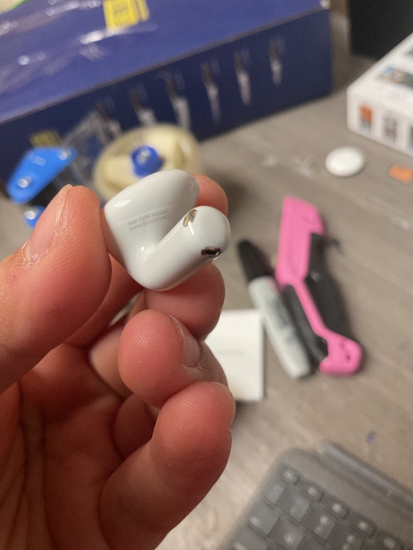 Photo 4 of Apple AirPods Pro 3 Wireless Earbuds, Active Noise Cancellation, Live Translation, Heart Rate Sensing, Hearing Aid Feature, Bluetooth Headphones, Spatial Audio, High-Fidelity Sound, USB-C Charging
