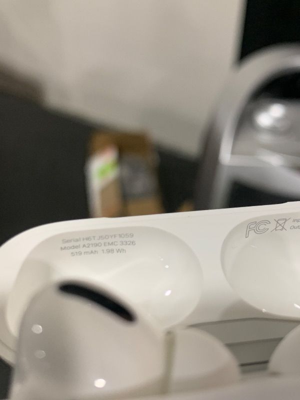 Photo 1 of Apple AirPods Pro (1st Generation) with MagSafe Charging Case
