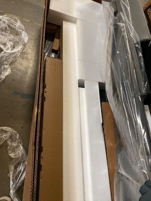 Photo 1 of missing hardware + multiple pieces -------------selling for separate parts only --------------------Kobalt 36-in W x 72-in H x 18.5-in D Freestanding Steel Garage Cabinet in Blue