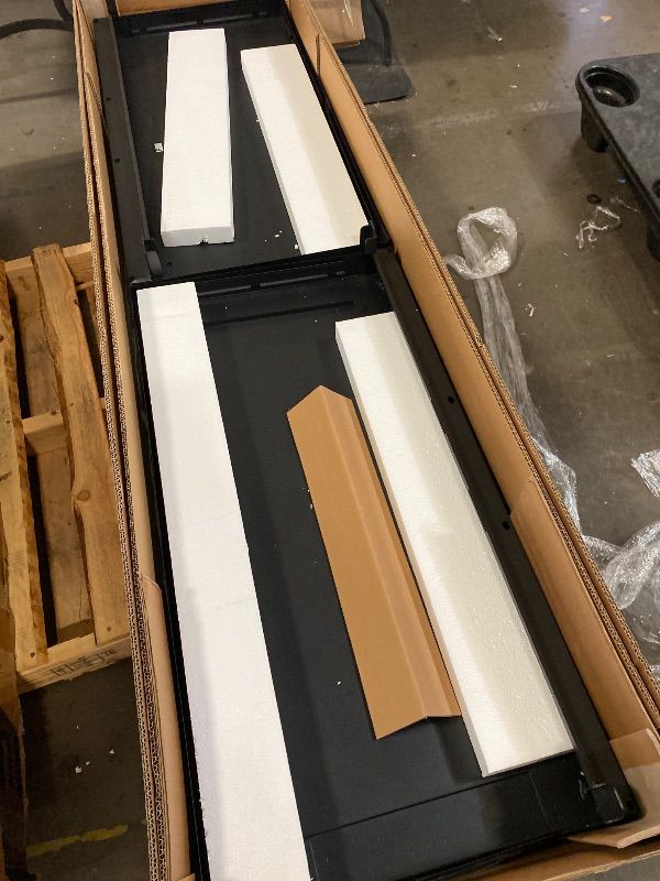 Photo 1 of missing hardware + multiple pieces -------------selling for separate parts only --------------------Kobalt 36-in W x 72-in H x 18.5-in D Freestanding Steel Garage Cabinet in Blue