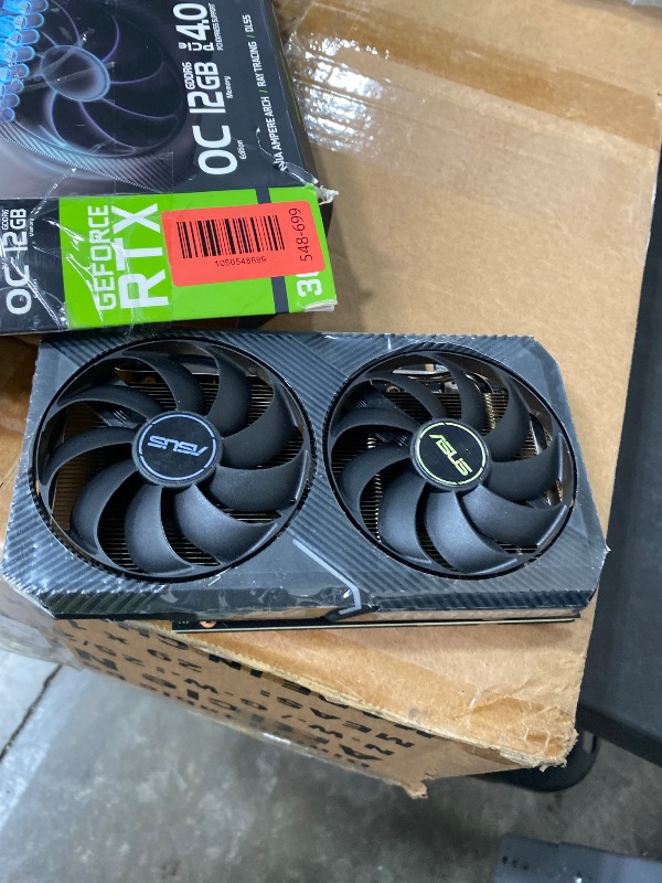 Photo 1 of ASUS - Refurbished Excellent - NVIDIA GeForce RTX 3060 Dual Overclock 12GB GDDR6 PCI Express 4.0 Graphics Card - Black