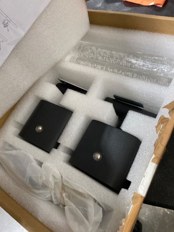 Photo 1 of Eclipterra Battery Operated Wall Sconce Set of 2 Black Rechargeable Crystal Sconce Wall Decor Set of 2 with 12000mAh 16" CCT Dimmable 350° Rotate Remote Wireless Wall Light for Bedroom Living Room