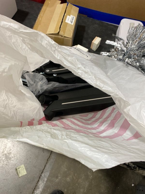 Photo 1 of HUANUO Dual Monitor Stand for 13?–40?, Premium Dual Monitor Mount with USB, Height Adjustable Monitor Stand for 2 Monitors, VESA Mount with Clamp/Grommet Base, Holds 26.4lbs per Arm, HNDS7