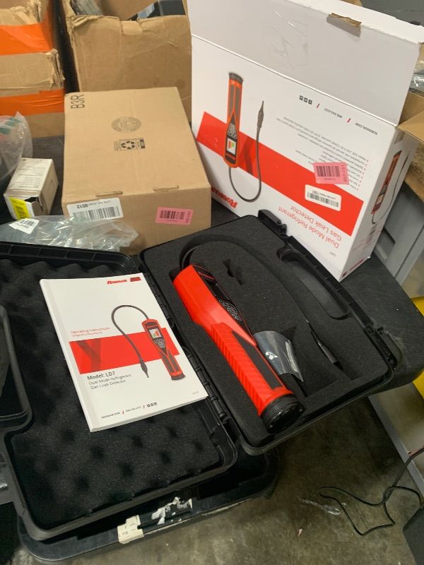 Photo 1 of Robinair LD7 Premium Refrigerant Leak Detector, Red