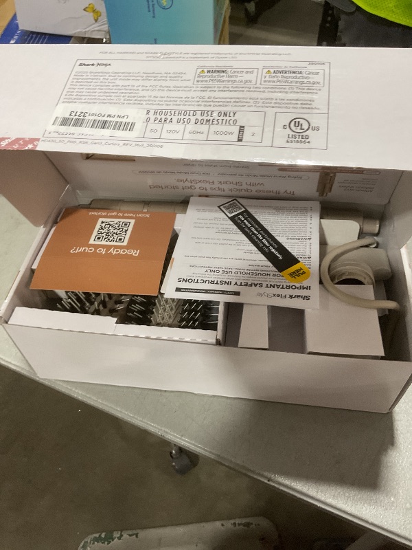 Photo 1 of Shark HD430 FlexStyle Air Styling & Drying System, Powerful Hair Dryer Brush & Multi-Styler with Auto-Wrap Curlers, Paddle Brush, Oval Brush, Concentrator Attachment, Stone