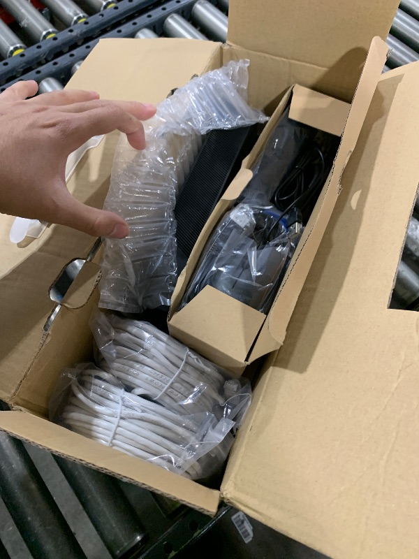 Photo 1 of 5MP PoE Security Camera System, 8CH 4K NVR with 500GB, 4pcs Wired IP Outdoor Cameras for Home CCTV Surveillance Wired System, IR Night Vision, Motion Detection, 2-Way Audio, IP66, 24/7 Local Recording