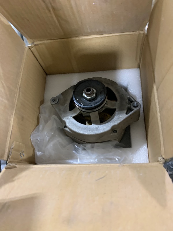 Photo 1 of GDSMOTU ADR0335 Alternator Compatible for Chevy One Wire 10SI Self-exciting SBC BBC GM, 105 Amp/12 Volt New Electrical Alternator ADR0325 7127-SE105 400-12340 20-102-7