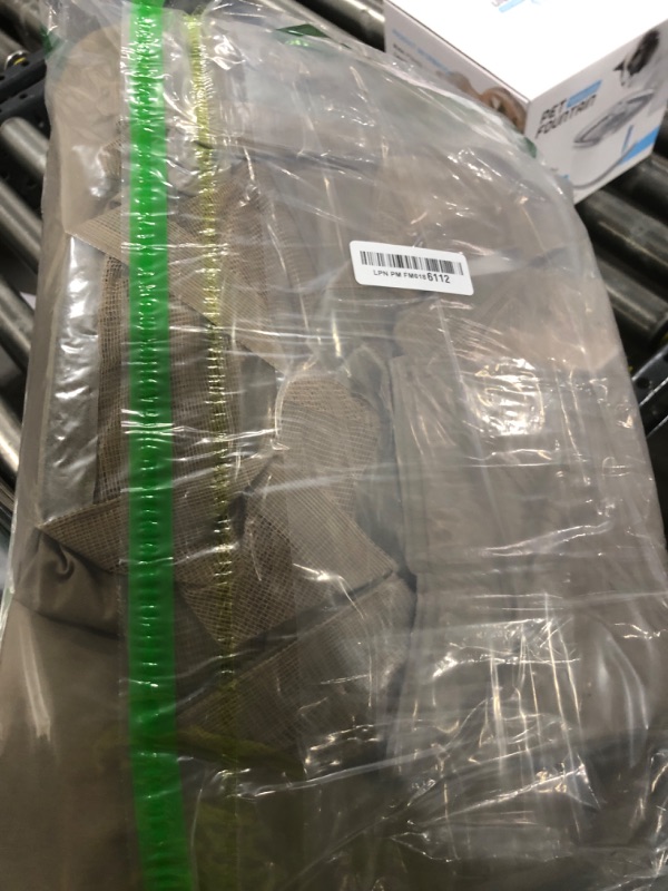 Photo 1 of 10x10 FT Gazebo Replacement Top, Canopy Replacement Cover Double Tiered for Outdoor BBQ Roof Cover Grill Shelter