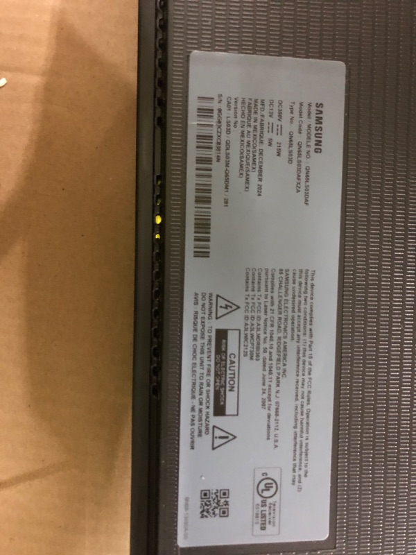 Photo 1 of SAMSUNG 65-Inch Class QLED 4K LS03D The Frame Series Quantum HDR Smart TV w/Dolby Atmos, Art Mode, Anti-Reflection, Customizable Frame, Slim Fit Wall Mount with Alexa Built-in (QN65LS03D, 2024 Model)