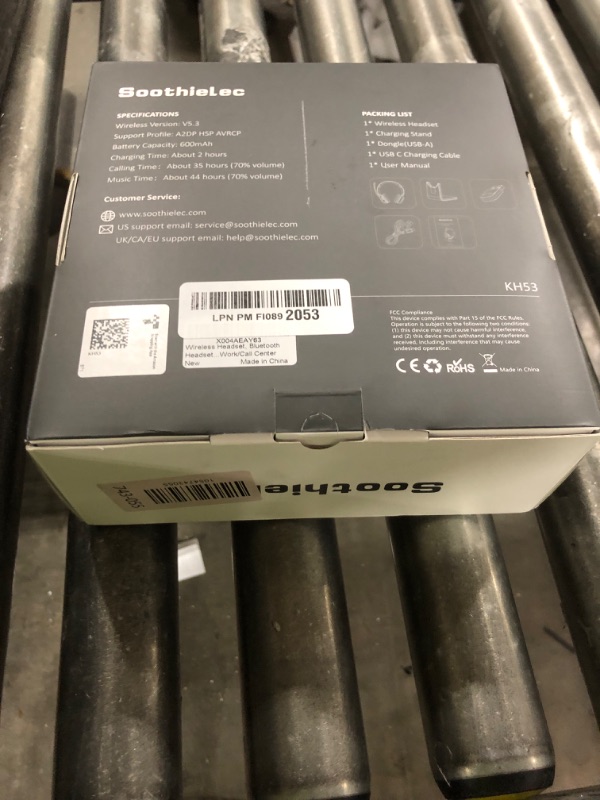 Photo 1 of (Upgraded Version) Wireless Headset, Bluetooth Headset with Noise Cancelling Microphone, Best Headphones with Mic Mute & USB Dongle for PC/Computer/Laptop/Cell Phones/Remote Work/Call Center