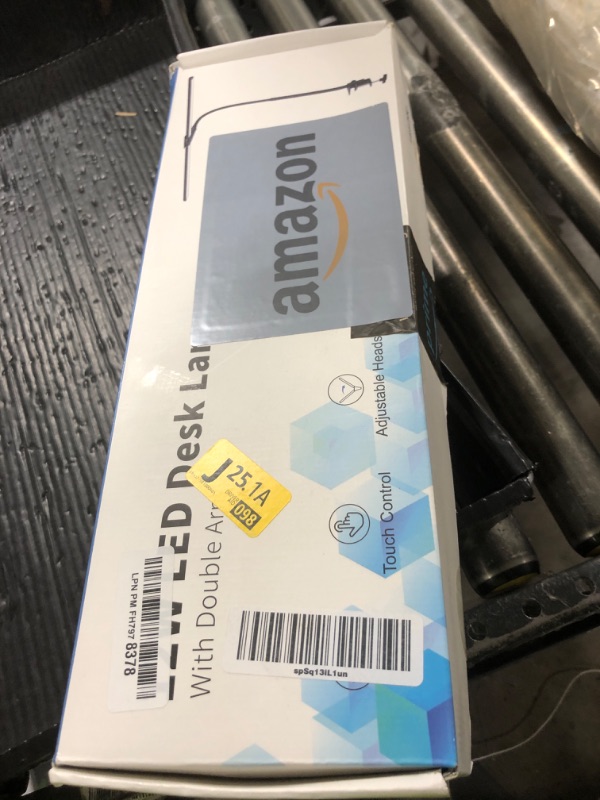 Photo 1 of EppieBasic LED Double Head Architect Lamps, Extra Bright Workbench Office Lighting, Eye Protection Modern Desk Light for Monitor Working Reading White 1200LM