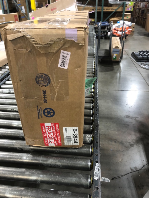 Photo 1 of Bobrick ClassicSeries Recessed Convertible Paper Towel Dispenser/Waste Receptacle, 15.19 x 7.09 x 56, Satin Stainless Steel