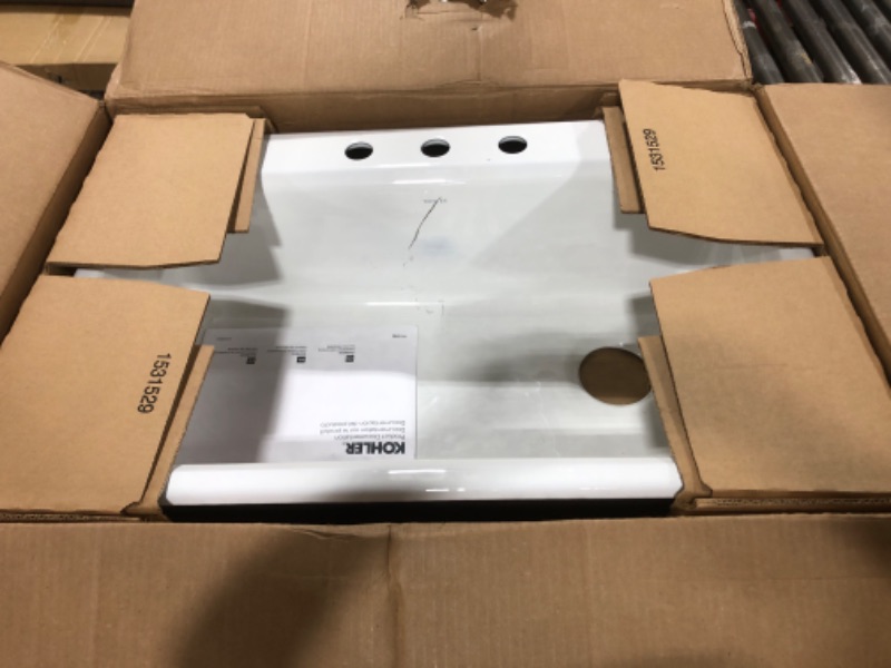 Photo 1 of KOHLER Riverby Sink Single Sr 4-Hole