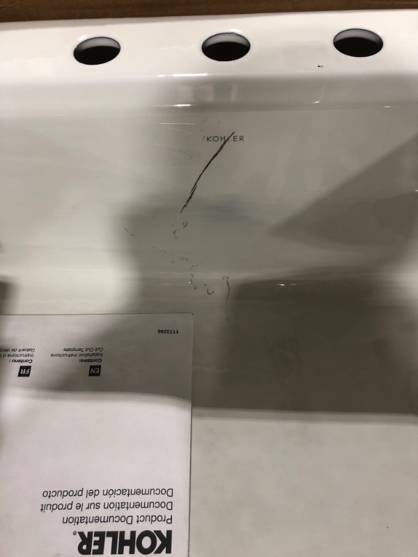 Photo 1 of KOHLER Riverby Sink Single Sr 4-Hole