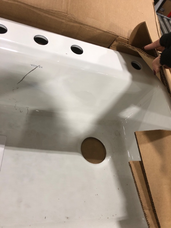 Photo 1 of KOHLER Riverby Sink Single Sr 4-Hole