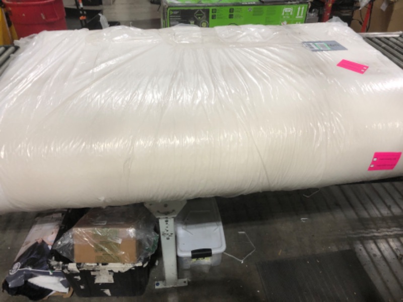 Photo 1 of NapQueen 8 Inch Queen Size Mattress, Bamboo Charcoal Memory Foam Mattress, Bed in a Box, White