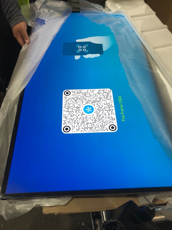 Photo 1 of Samsung 43-Inch Class The Frame LS03F 4K QLED Smart TV (2025 Model) Slim Fit Wall Mount, Modern Frame Design, NQ4 AI Gen2 Processor, Art Mode, Artful Picture Quality, Samsung Vision AI, Alexa Built-in