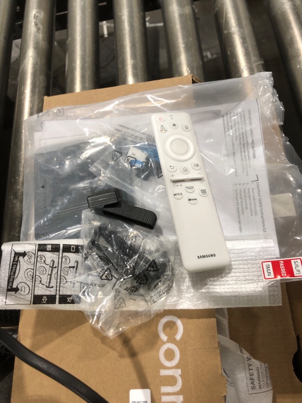 Photo 1 of Samsung 43-Inch Class The Frame LS03F 4K QLED Smart TV (2025 Model) Slim Fit Wall Mount, Modern Frame Design, NQ4 AI Gen2 Processor, Art Mode, Artful Picture Quality, Samsung Vision AI, Alexa Built-in