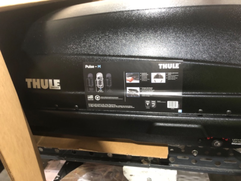 Photo 1 of Thule 614 Pulse Cargo Box, Medium, Black