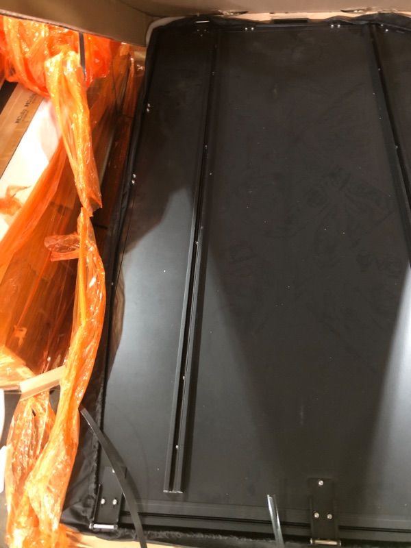 Photo 1 of Sanhima Rooftop Tent Hard Shell - Hotham Lite Overland Aluminium Roof Top Tent 4.56" Slimline, w/Tri-Color LED Strip Light & 1.97” Thick Mattress, for Car SUV Truck Camping, 2-3 People (Army Green)