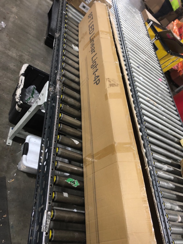 Photo 1 of 8FT LED Linear Light,100/90/80/70/60W Up and Down Light, 3000/4000/5000K CCT,Commercial And Residential Linear Lights Fixture for Office,Pendant Lights for Home,Shop,Garage,Basement,School-4Pack