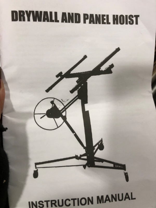 Photo 1 of DRYWALL AND PANEL HOIST 