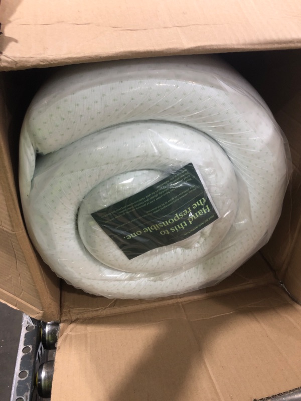 Photo 1 of Zinus 12 Inch King Green Tea Memory Foam Mattress [New Version], Fiberglass Free, Medium Firm Feel, Zoned Pressure Relief, Certified Safe Foams & Fabric, Mattress in A Box