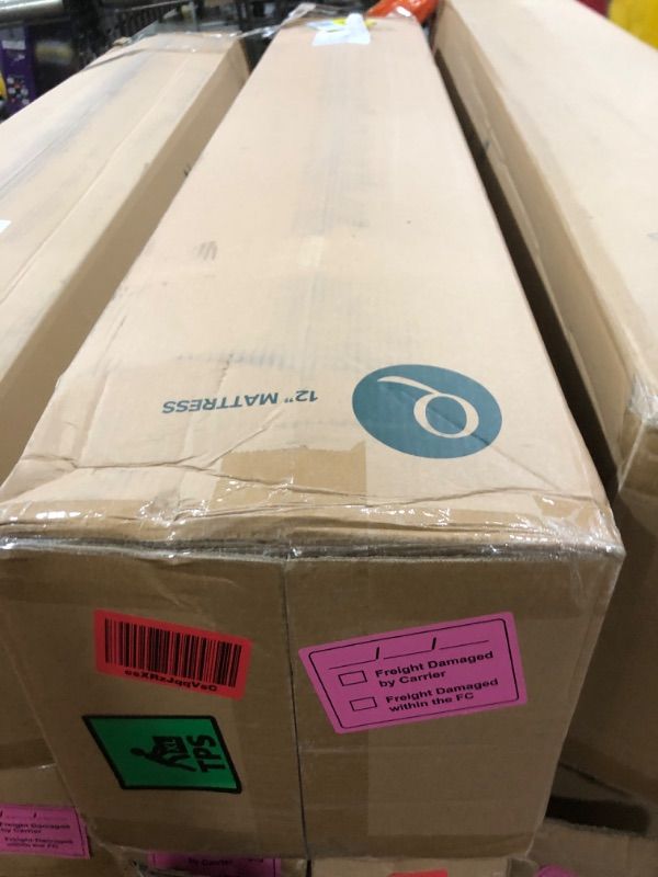 Photo 1 of Zinus 12 Inch Queen Green Tea Memory Foam Mattress [New Version], Fiberglass Free, Medium Firm Feel, Zoned Pressure Relief, Certified Safe Foams & Fabric, Mattress in A Box