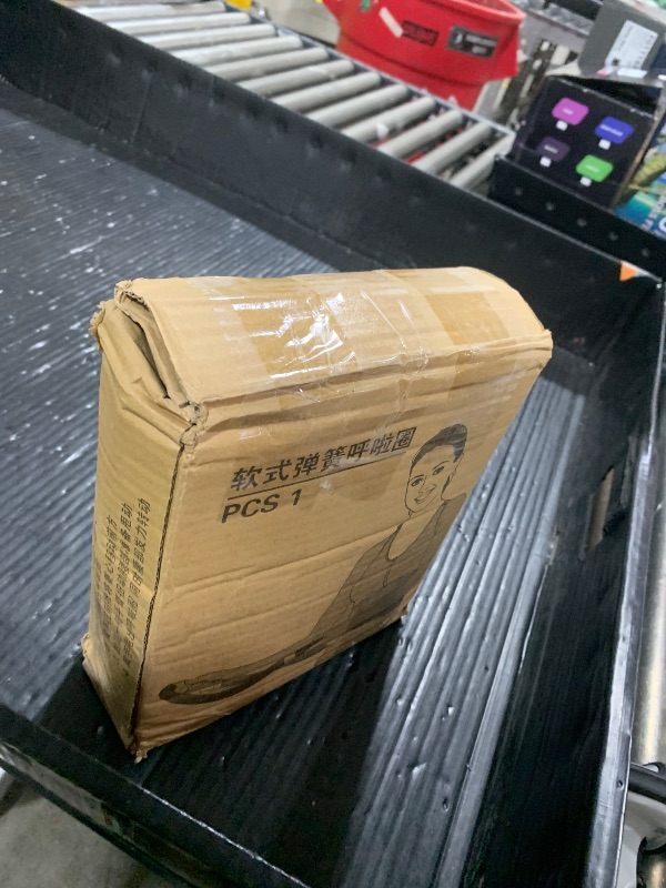 Photo 1 of ??Weighted 3lb Fitness Hoop for Adults - Soft Spring Hula Hoop - Flexible, Foldable for Home & Travel - Cushioned Comfort, Silent Exercise for Waist Toning & Weight Loss??