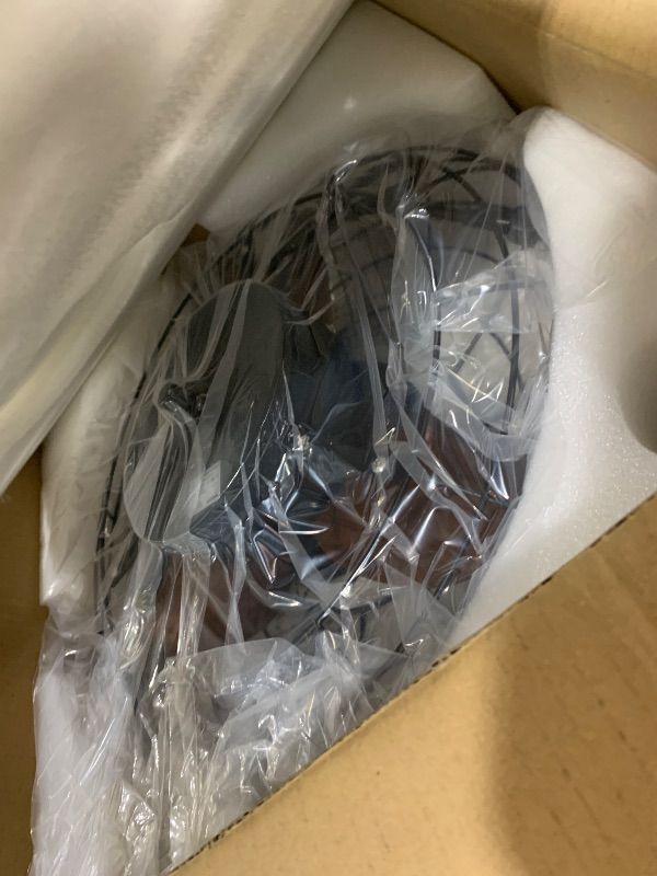 Photo 1 of ZMISHIBO Outdoor Ceiling Fans with Light for Patios, Waterproof Gazebo Fan with Remote Control Smart App,3CCT Dimmable,Plug in Caged Ceiling Fan with Pull Chain for Porch Pergola Canopy,Brown