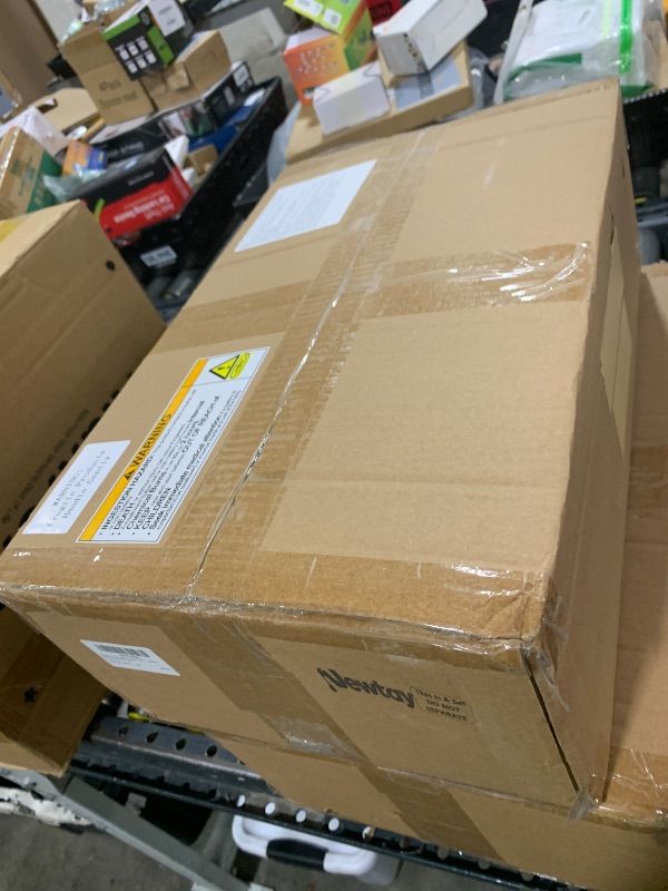 Photo 1 of Newtay 12 Pcs Lighted Ceramic White Christmas Village Houses Set Including 4 Ceramic Christmas Village Houses 3 Porcelain Tree and 5 Sisal Tree for Home Decoration, Winter Holiday DIY, Gift