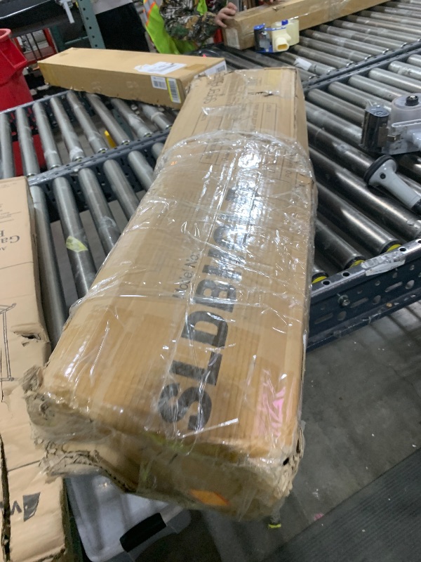 Photo 1 of SereneLife 6-Pegs Olympic Weight Plate Rack & 4 Barbells - 800 Pounds Capacity, Heavy Duty Gym Organizer, Scratch Resistant Frame, Powder-Coat Finish, Easy to Assemble, Compact & Space-Saving