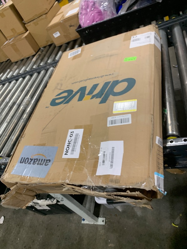 Photo 1 of Drive Medical Deluxe Two Button Folding Walker with 5" Wheels