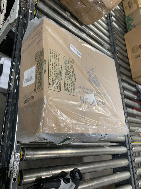 Photo 1 of GasBRUH Double Tank Top Outdoor Propane Heater With a Windproof Lighter, 36000BTU Outdoor Propane Heater With Shut-off Valve and Tip-over Switch for Patio, Backyard, Camping, RV