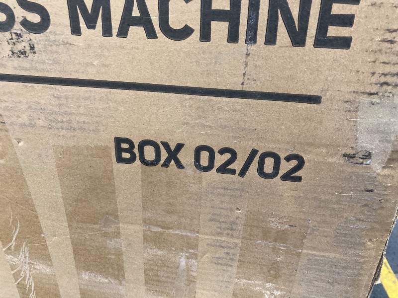 Photo 1 of ***BOX 2 OF 2 ONLY***3-in-1 Iso Leg Press Hack Squat Machine, Professional Iso-Lateral Leg Press Machine Combo with Linear Bearing, Adjustable Hack Squat Equipment for Home Gym Lower Body Strength Training